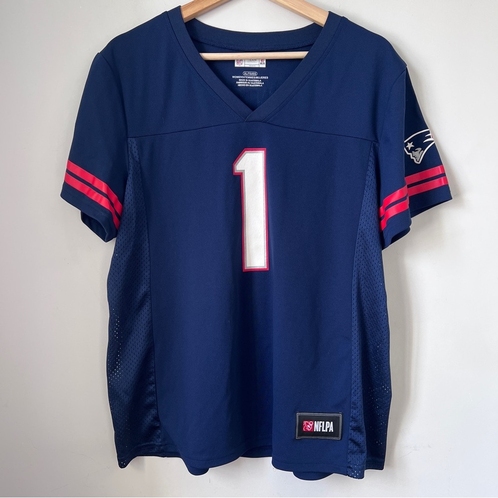 NFL NFLPA Jersey Patriots Football Newton Womens XL